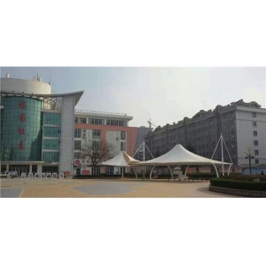 潍坊市樱园社区广场膜结构工程