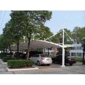 太原市自行车膜结构车棚展示