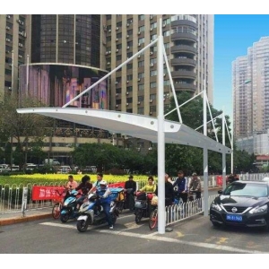 膜结构自行车棚报价单