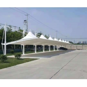 青岛市交通管理处膜结构车棚