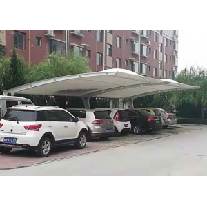 滨州市惠民县御龙湾小区膜结构车棚