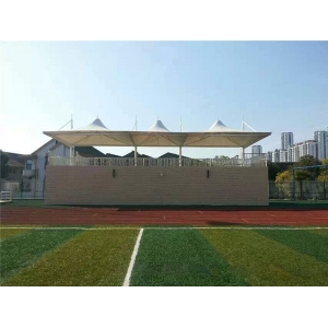 无棣实验小学膜结构体育看台工程